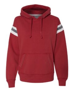 J. America 8847 Men’s Vintage Athletic Hooded Sweatshirt – Simply Red