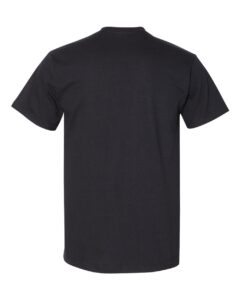 Gildan H000 Unisex Hammer™ T-Shirt – Black (back)