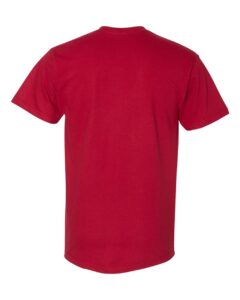 Gildan H000 Unisex Hammer™ T-Shirt – Scarlet Red (back)