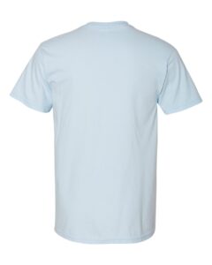 Gildan H000 Unisex Hammer™ T-Shirt – Chambray (back)