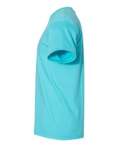 Gildan H000 Unisex Hammer™ T-Shirt – Lagoon Blue (side)