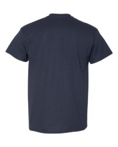 Gildan 8000 Unisex DryBlend® T-Shirt – Dark Navy (back)