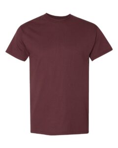 Gildan 8000 Unisex DryBlend® T-Shirt – Dark Maroon