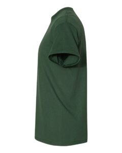 Gildan 8000 Unisex DryBlend® T-Shirt – Dark Green (side)