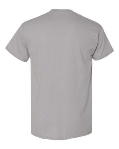Gildan 8000 Unisex DryBlend® T-Shirt – Gravel (back)