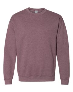 Gildan 18000 Unisex Heavy Blend™ Crewneck Sweatshirt – Heather Dark Maroon