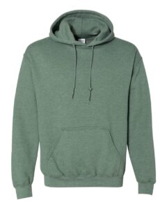 Gildan 18500 Unisex Heavy Blend™ Hooded Sweatshirt – Heather Dark Green