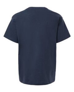 Gildan 5000B Youth Heavy Cotton™ T-Shirt – Blue Dusk (back)