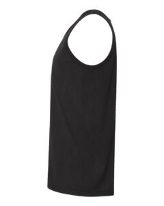 ComfortWash by Hanes GDH300 Unisex Garment-Dyed Unisex Tank Top – Black (side)