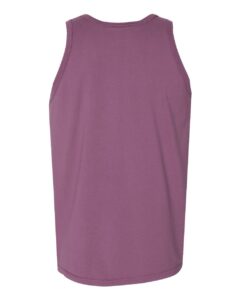 ComfortWash by Hanes GDH300 Unisex Garment-Dyed Unisex Tank Top – Purple Plum Raisin (back)