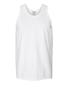 ComfortWash by Hanes GDH300 Unisex Garment-Dyed Unisex Tank Top – White