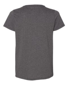 Hanes 5680 Women’s Essential-T T-Shirt – Charcoal Heather (back)