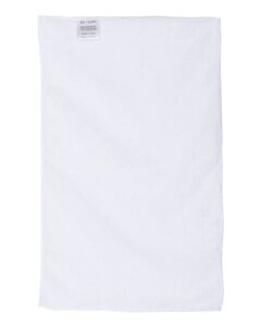 OAD OAD1118MF Value Microfiber Rally Towel – White (back)
