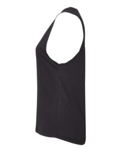 Next Level 5013 Women’s Festival Muscle Tank – Black (side)