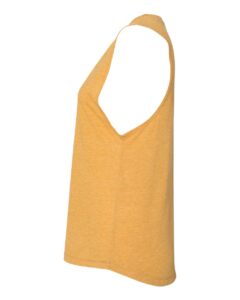 Next Level 5013 Women’s Festival Muscle Tank – Antique Gold (side)