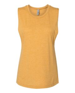 Next Level 5013 Women’s Festival Muscle Tank – Antique Gold