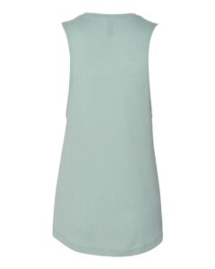 Next Level 5013 Women’s Festival Muscle Tank – Stonewash Green (back)