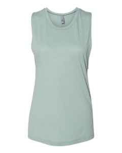 Next Level 5013 Women’s Festival Muscle Tank – Stonewash Green