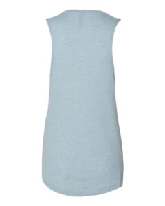 Next Level 5013 Women’s Festival Muscle Tank – Stonewash Denim (back)