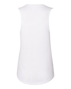 Next Level 5013 Women’s Festival Muscle Tank – White (back)