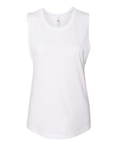 Next Level 5013 Women’s Festival Muscle Tank – White