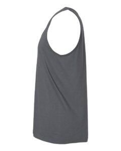 American Apparel 2408 Unisex Fine Jersey Tank – Asphalt (side)