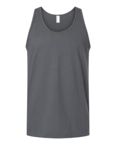 American Apparel 2408 Unisex Fine Jersey Tank – Asphalt