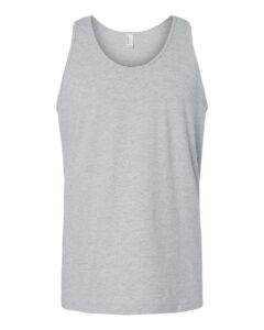 American Apparel 2408 Unisex Fine Jersey Tank – Heather Grey