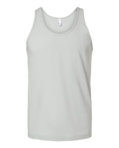 American Apparel 2408 Unisex Fine Jersey Tank – New Silver