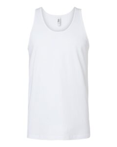 American Apparel 2408 Unisex Fine Jersey Tank – White