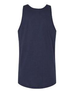 American Apparel 2408 Unisex Fine Jersey Tank – Navy (back)