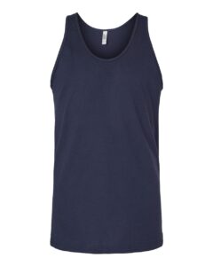 American Apparel 2408 Unisex Fine Jersey Tank – Navy