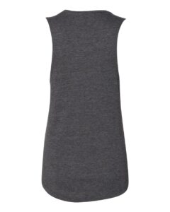 Next Level 5013 Women’s Festival Muscle Tank – Charcoal (back)