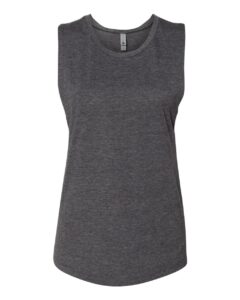 Next Level 5013 Women’s Festival Muscle Tank – Charcoal