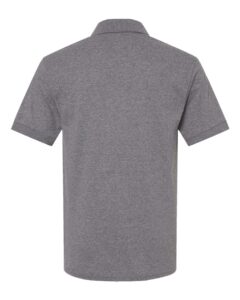Gildan 8800 Unisex DryBlend® Polo – Graphite Heather (back)