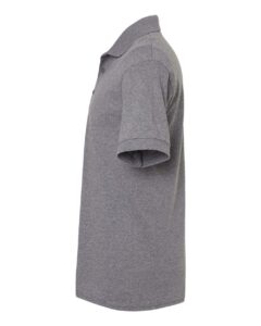 Gildan 8800 Unisex DryBlend® Polo – Graphite Heather (side)
