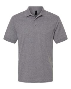 Gildan 8800 Unisex DryBlend® Polo – Graphite Heather