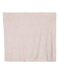 Alpine Fleece 8726 Oversized Mink Sherpa Blanket – Red (back)