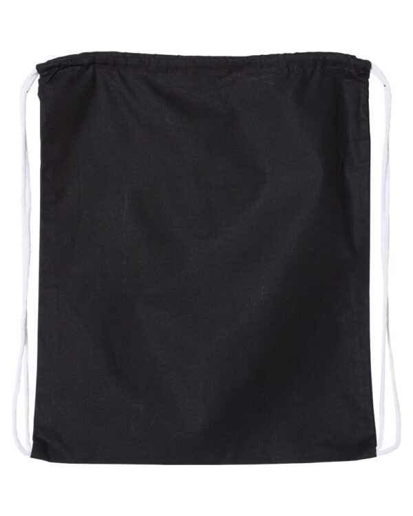 Q-Tees Large Economical Cotton Drawstring Bag