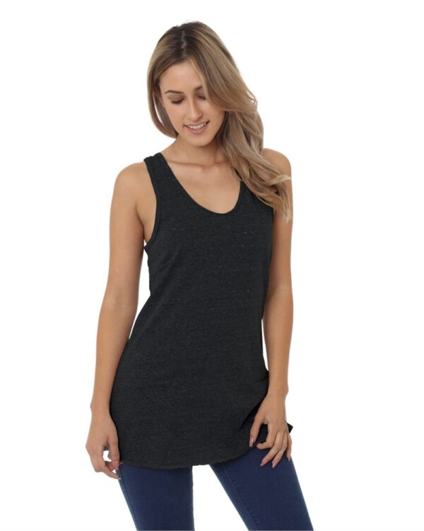 Bayside Women’s USA-Made Triblend Tank Top