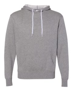 Independent Trading Co. AFX90UN Unisex Lightweight Hooded Sweatshirt – Gunmetal Heather
