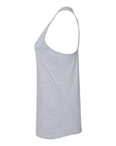 BELLA + CANVAS 6008 Women’s Jersey Racerback Tank – Athletic Heather (side)