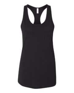 BELLA + CANVAS 6008 Women’s Jersey Racerback Tank – Black