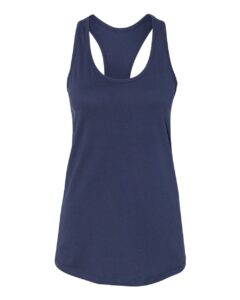 BELLA + CANVAS 6008 Women’s Jersey Racerback Tank – Navy