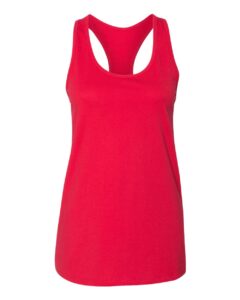 BELLA + CANVAS 6008 Women’s Jersey Racerback Tank – Red