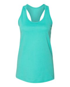 BELLA + CANVAS 6008 Women’s Jersey Racerback Tank – Teal