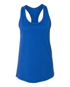 BELLA + CANVAS 6008 Women’s Jersey Racerback Tank – True Royal