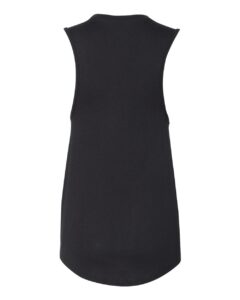 BELLA + CANVAS 6003 Women’s Jersey Muscle Tank – Black (back)