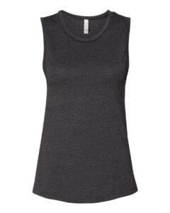 BELLA + CANVAS 6003 Women’s Jersey Muscle Tank – Dark Grey Heather