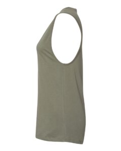 BELLA + CANVAS 6003 Women’s Jersey Muscle Tank – Military Green (side)